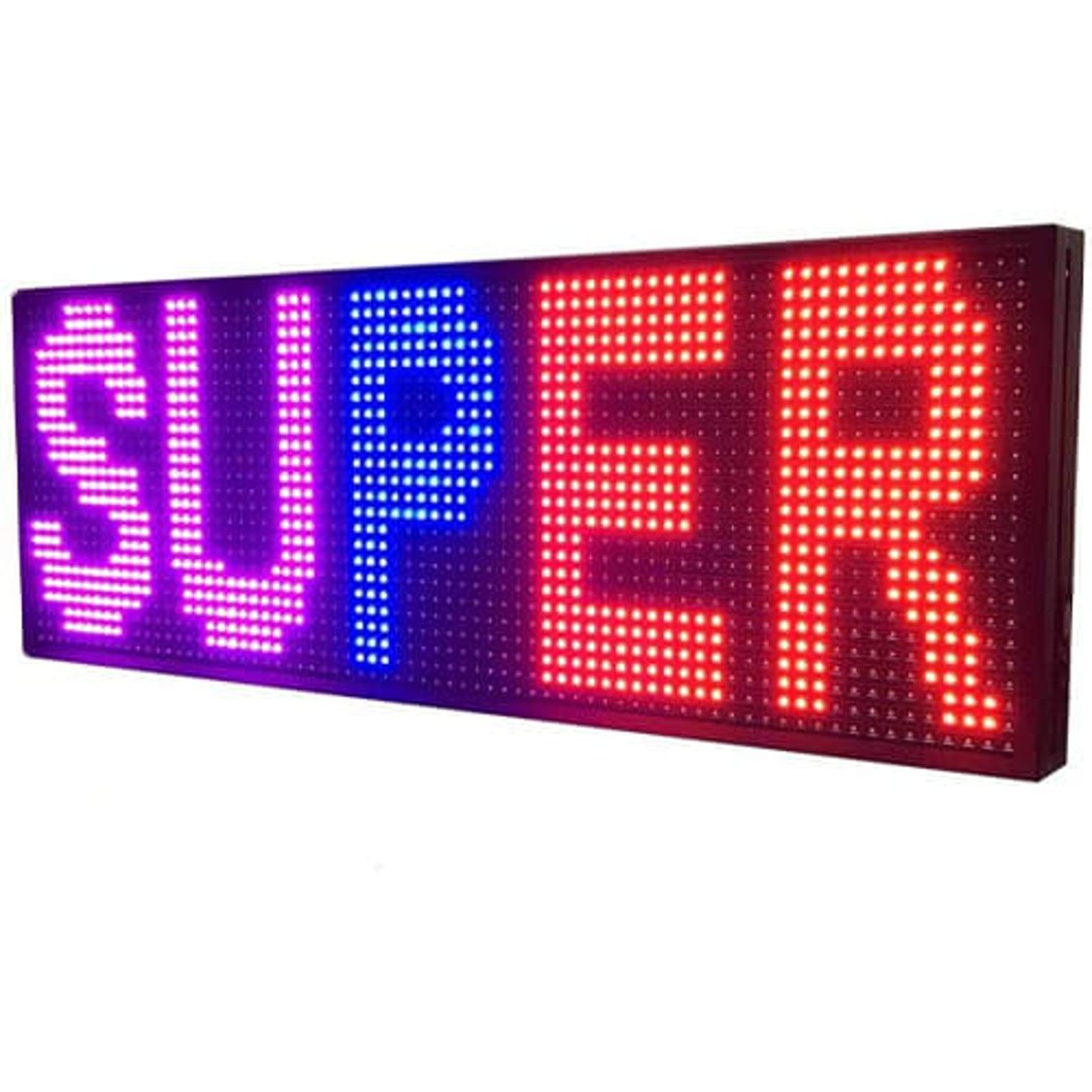 LED Full Color Scrolling Advertisement Display Banner (Indoor – 40″ x 14″) App Control