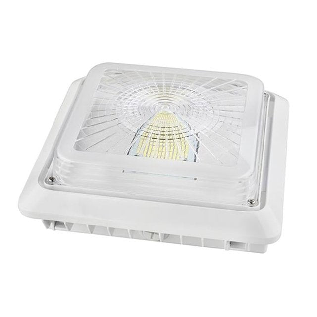 55W Garage Canopy Light for Parking Garages, 5000K – UL/DLC Approved