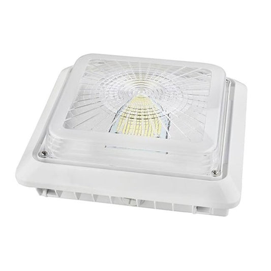 55W Garage Canopy Light for Parking Garages, 5000K – UL/DLC Approved