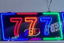 Assorted Neon Signs 30" with power supply and chain