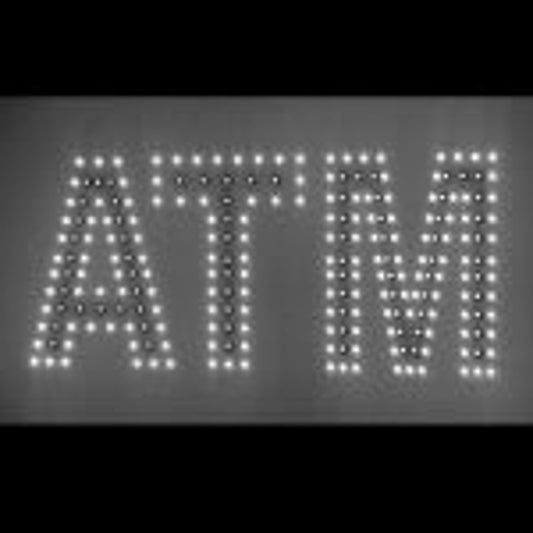 LED ATM Sign (7″X15″)