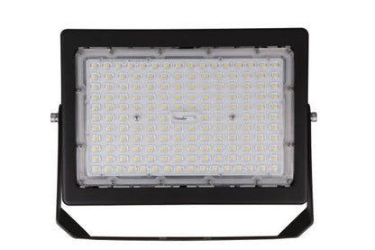 200W LED FLOOD LIGHT 5700K 29000LM 145LM/WATT 120-347VAC UL/DLC LISTED WALL MOUNT FM BRACKET