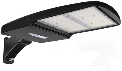 Shoebox 200/240/300W Selectable and 3CCT Pole Lights