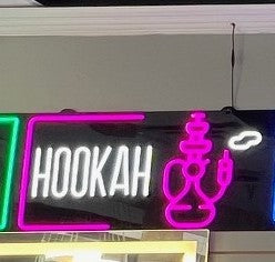 Assorted Neon Signs 30" with power supply and chain