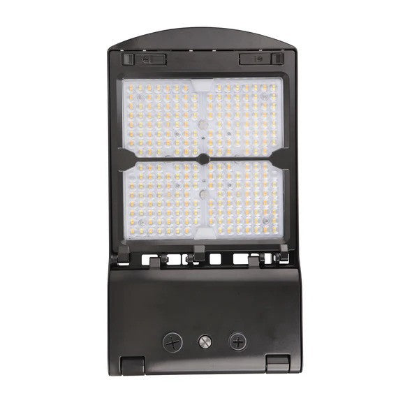 Shoebox 80/100/150W Selectable and 3CCT Pole Lights