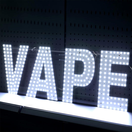 LED "VAPE" Sign (9″X30″)