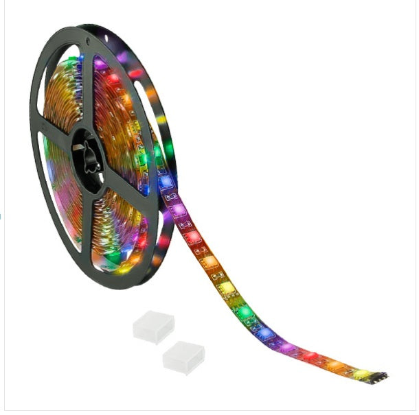 RGB Chasing Led Strip Light 32ft with Remote & Power Supply