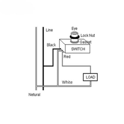 Electronic Coin-Type Photo Electric Switch (Photocell) – JL403C